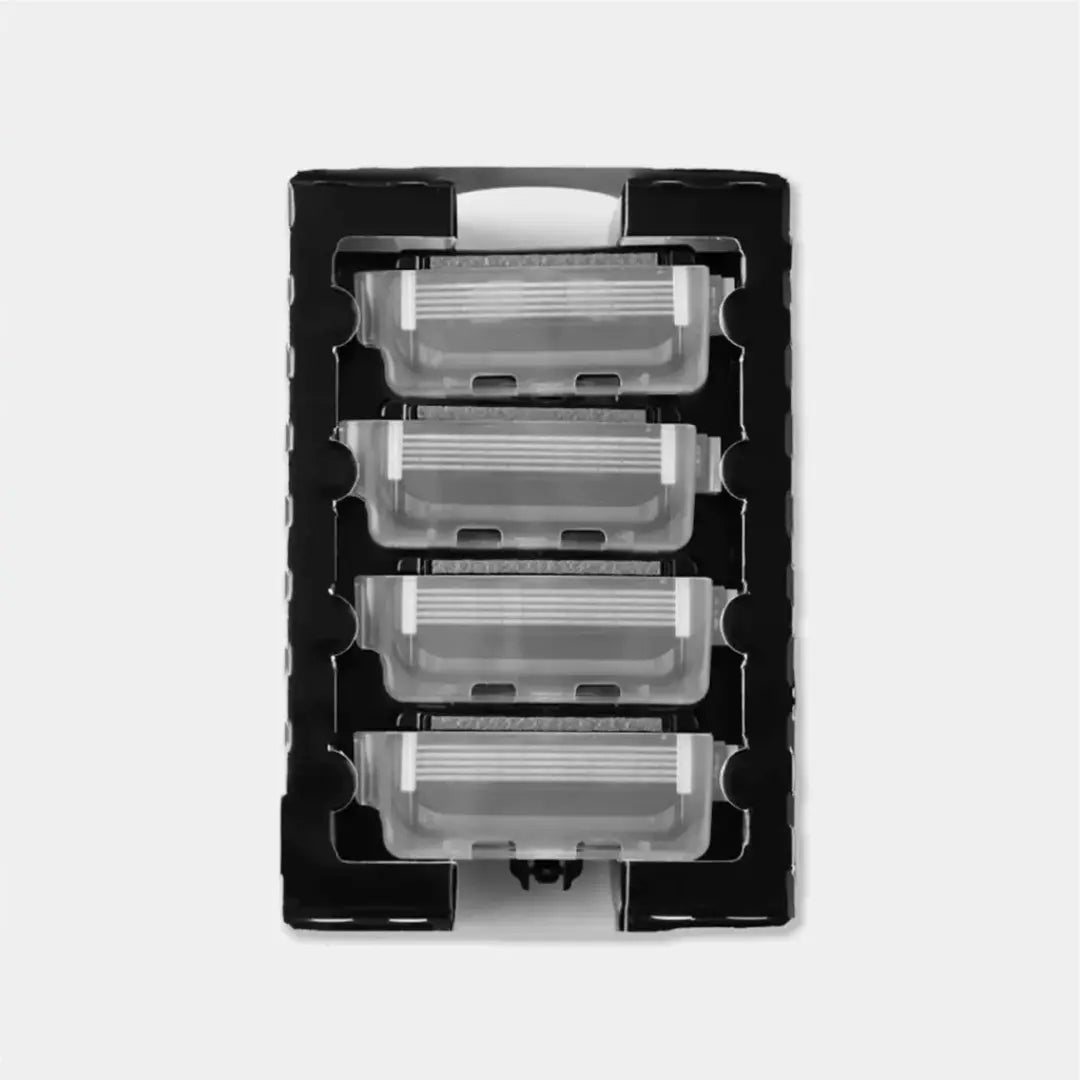 AUGER Replacement Blades. Keičiamos skustuvo galvutės Beza home