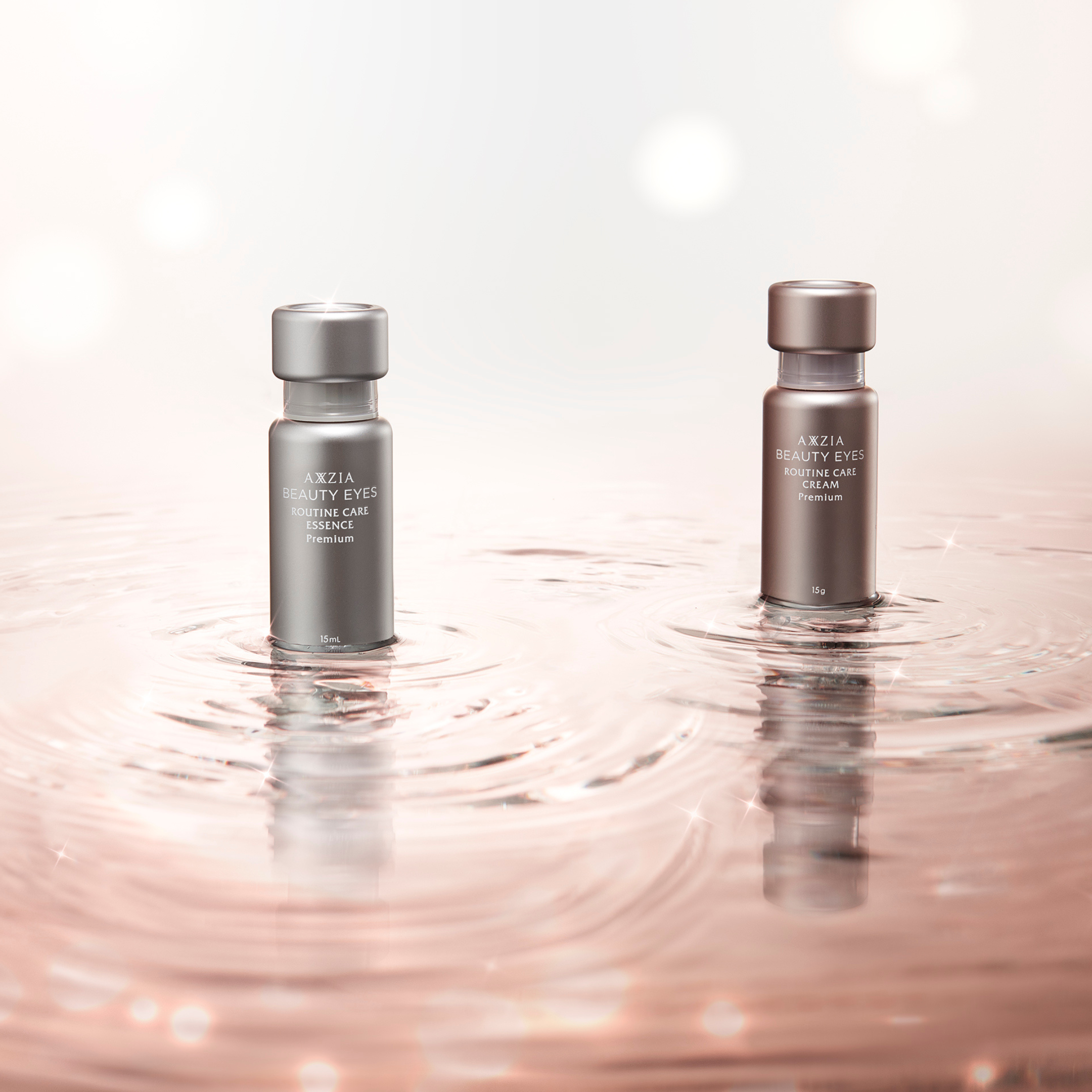 Axxzia Beauty Eyes Routine Care Essence Premium – Japanese Firming Eye Serum with Two Types of Retinol, 15 ml