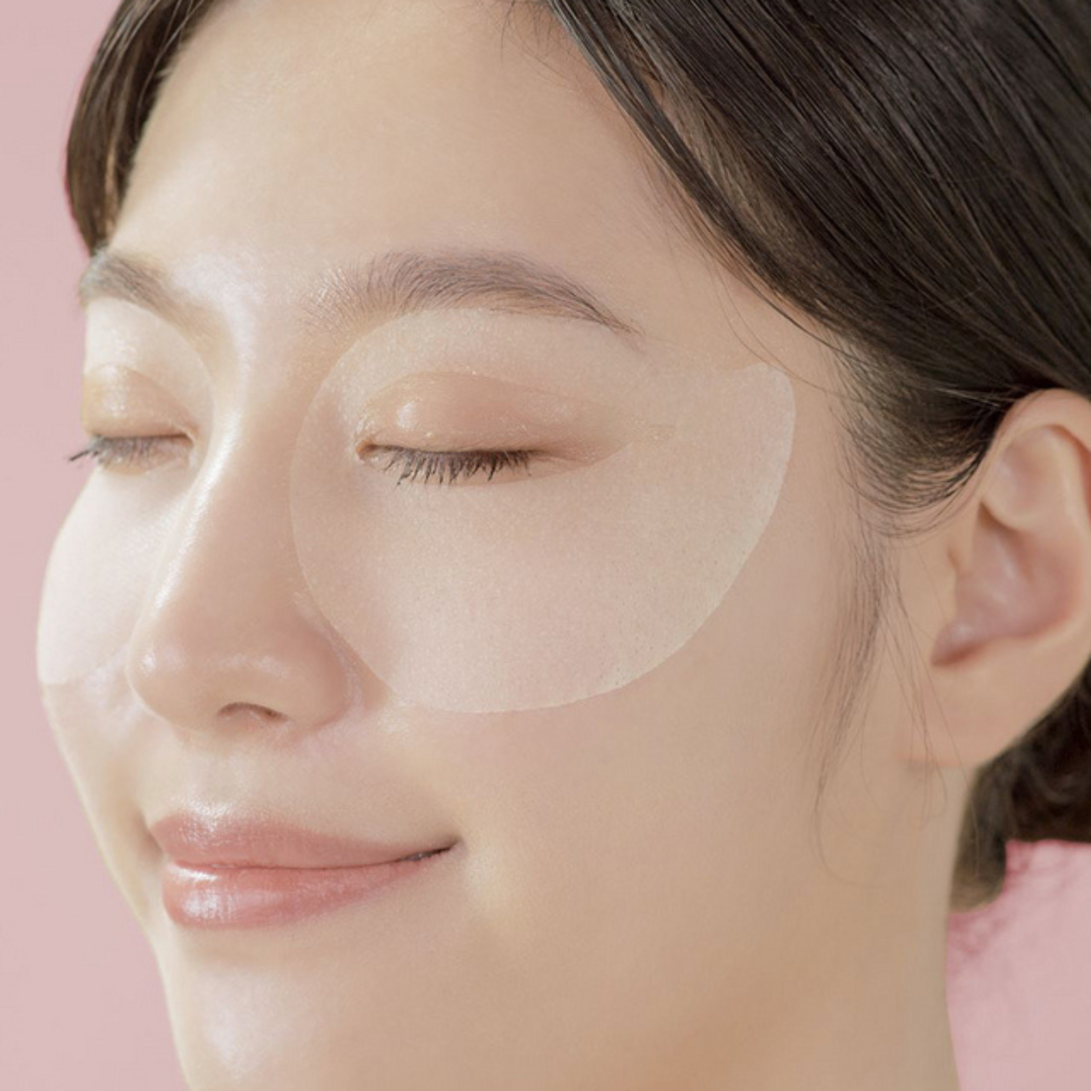 Axxzia Beauty Eyes Essence Sheet Premium Plus – Japanese Eye Masks for the Entire Eye Area with Vitamin K, Collagen and Elastin