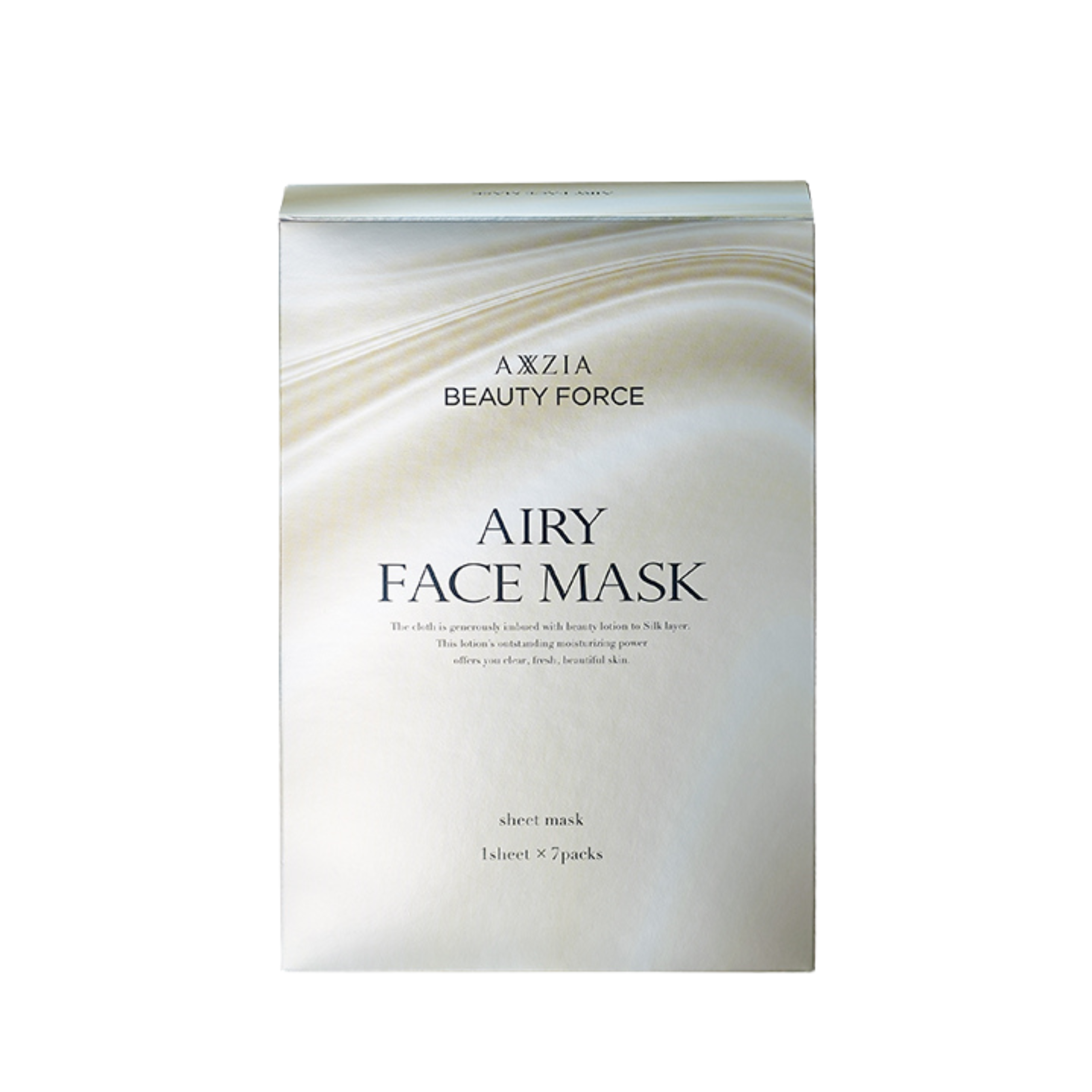 AXXZIA Beauty Force Airy Face Mask – Sheet Face Mask with Silk