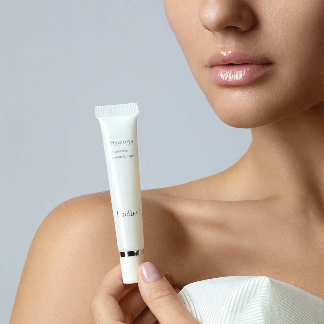 Hyalogy Protective Cream For Lips, 9 g - lūpų apimtį palaikantis balzamas Forlle&