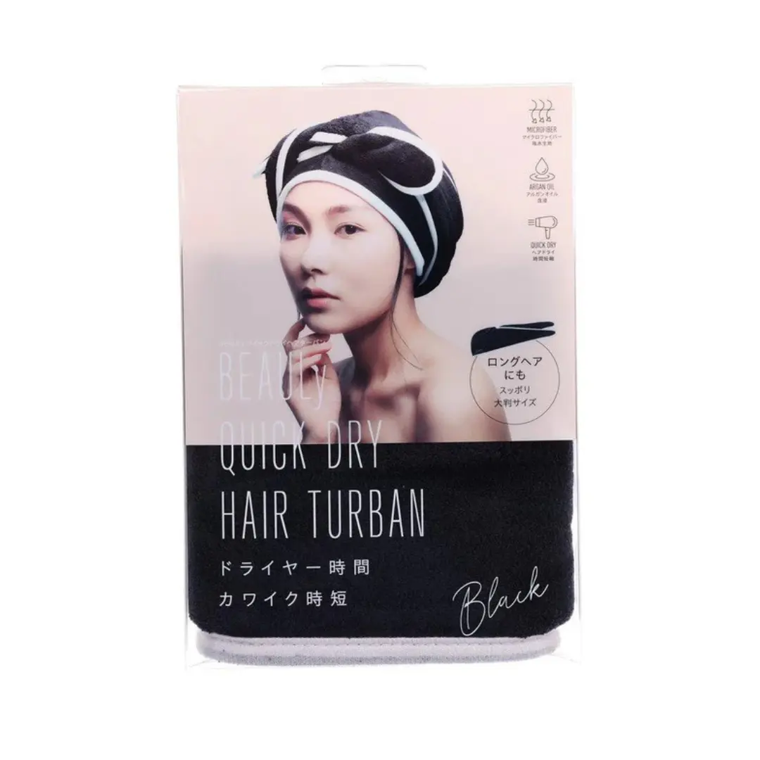 BeauLy Quick Hair Dry Turban. Minkštas plaukų turbanas Beza home