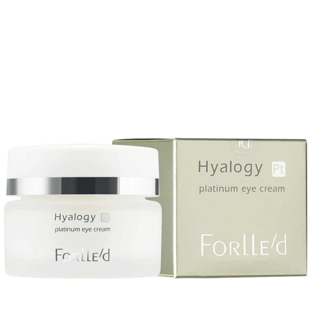 Hyalogy Platinum Eye-Cream - atjauninatis su nano platina paakių kremas Forlle&