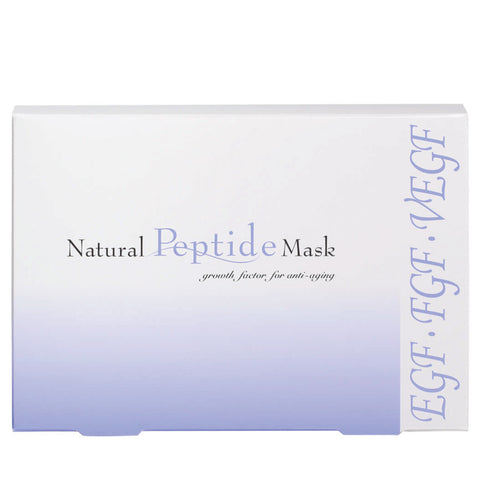 Natural Peptide Mask - biologiškai aktyvi peptidų veido kaukė, 1 vnt Pagaminta Japonijoje