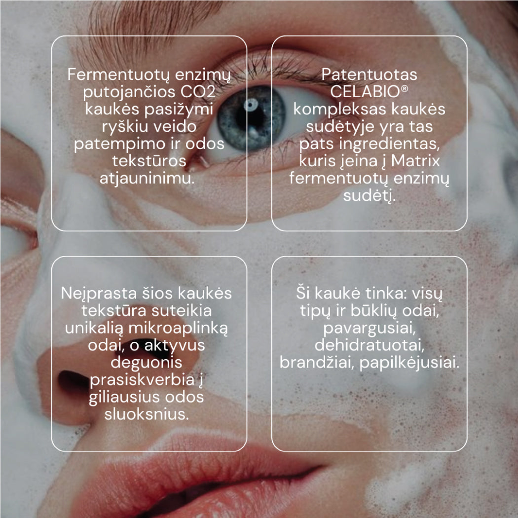 DOVANA Celabio CO2 Gel Mask BEŽA