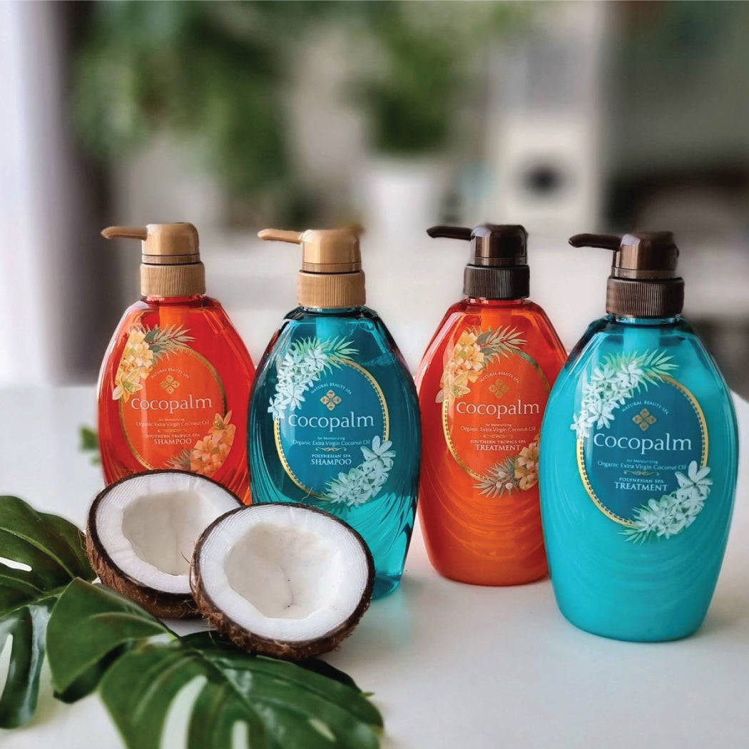 Cocopalm Asian Spa šampūnas su Azijos augalų ekstraktais plaukų žvilgesiui atkurti, 480 ml (Copy) Coco Palm