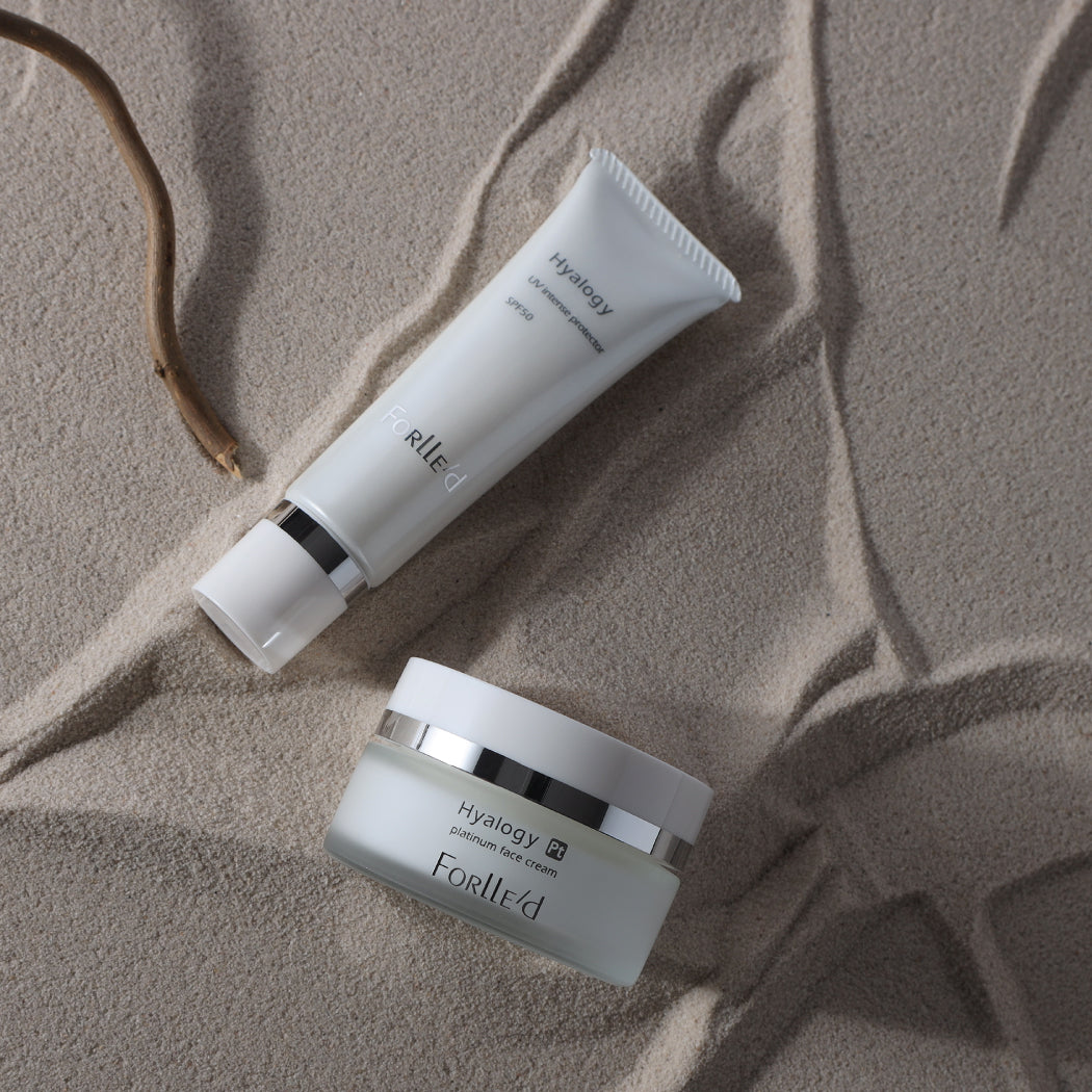 Hyalogy P-effect UV Intense Protector Saulės apsauginis kremas SPF50 veidui, 30 ml Beža Familia