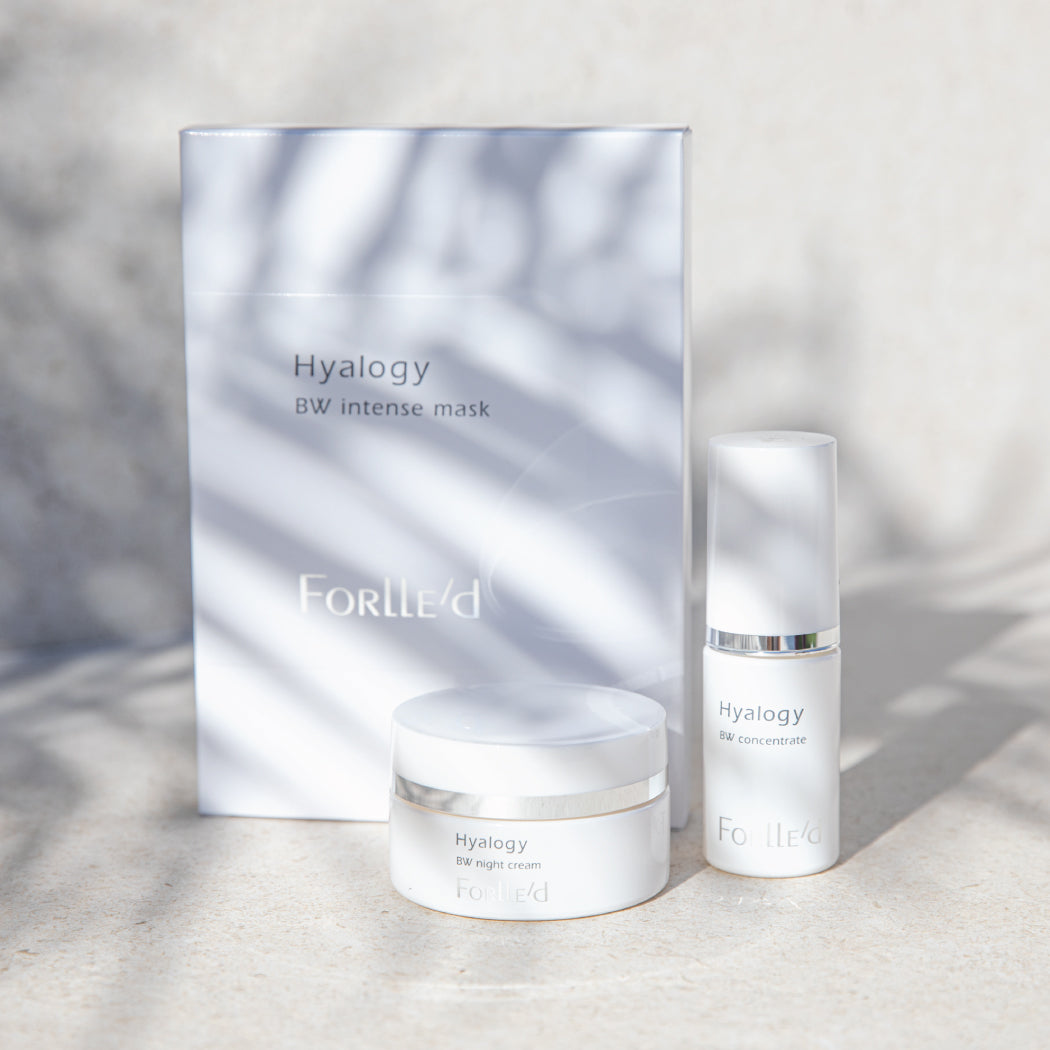 Hyalogy BW Night Cream, 50 ml - švytėjimą suteikiantis naktinis kremas Forlle&