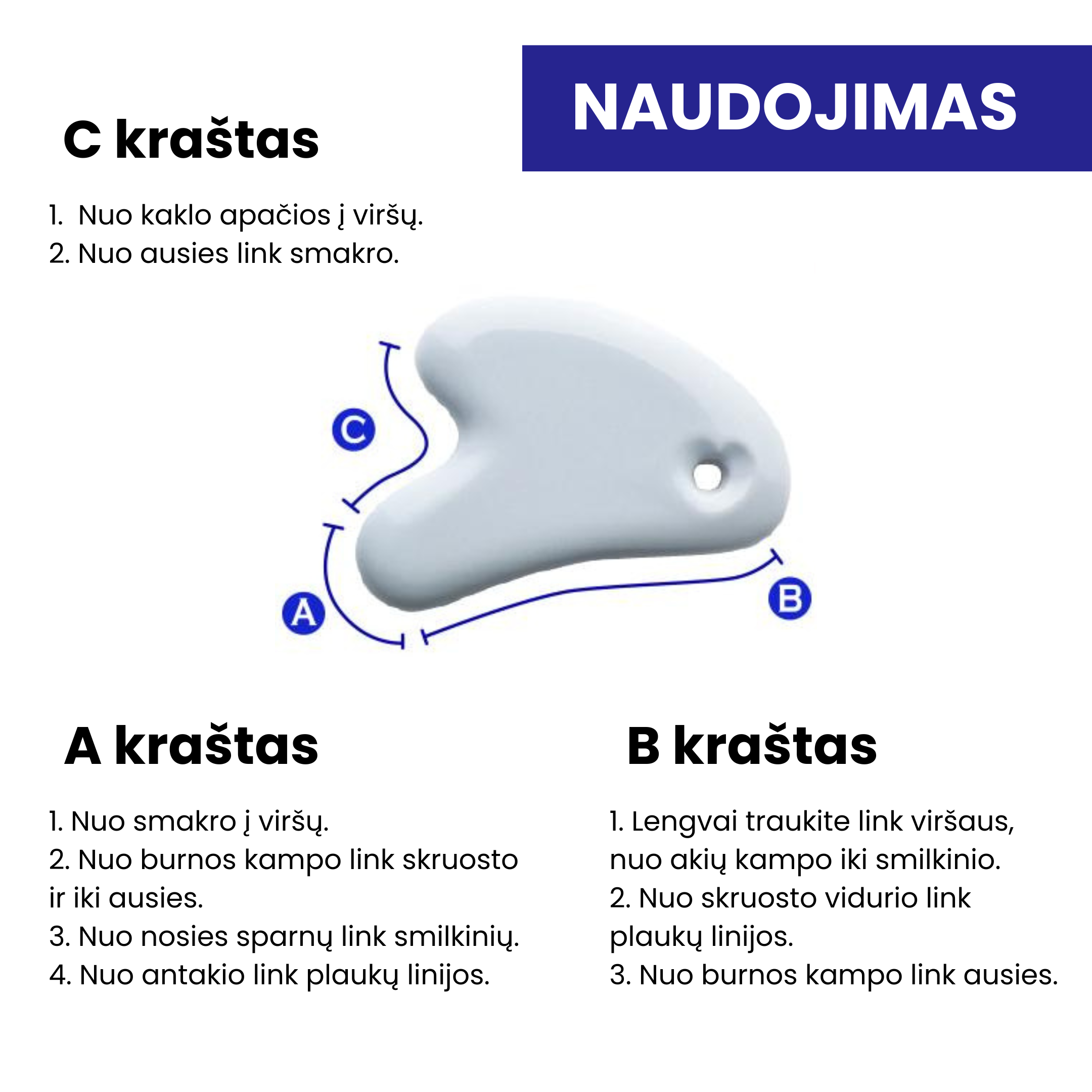 Riešo juostelės veido prausimui COGIT