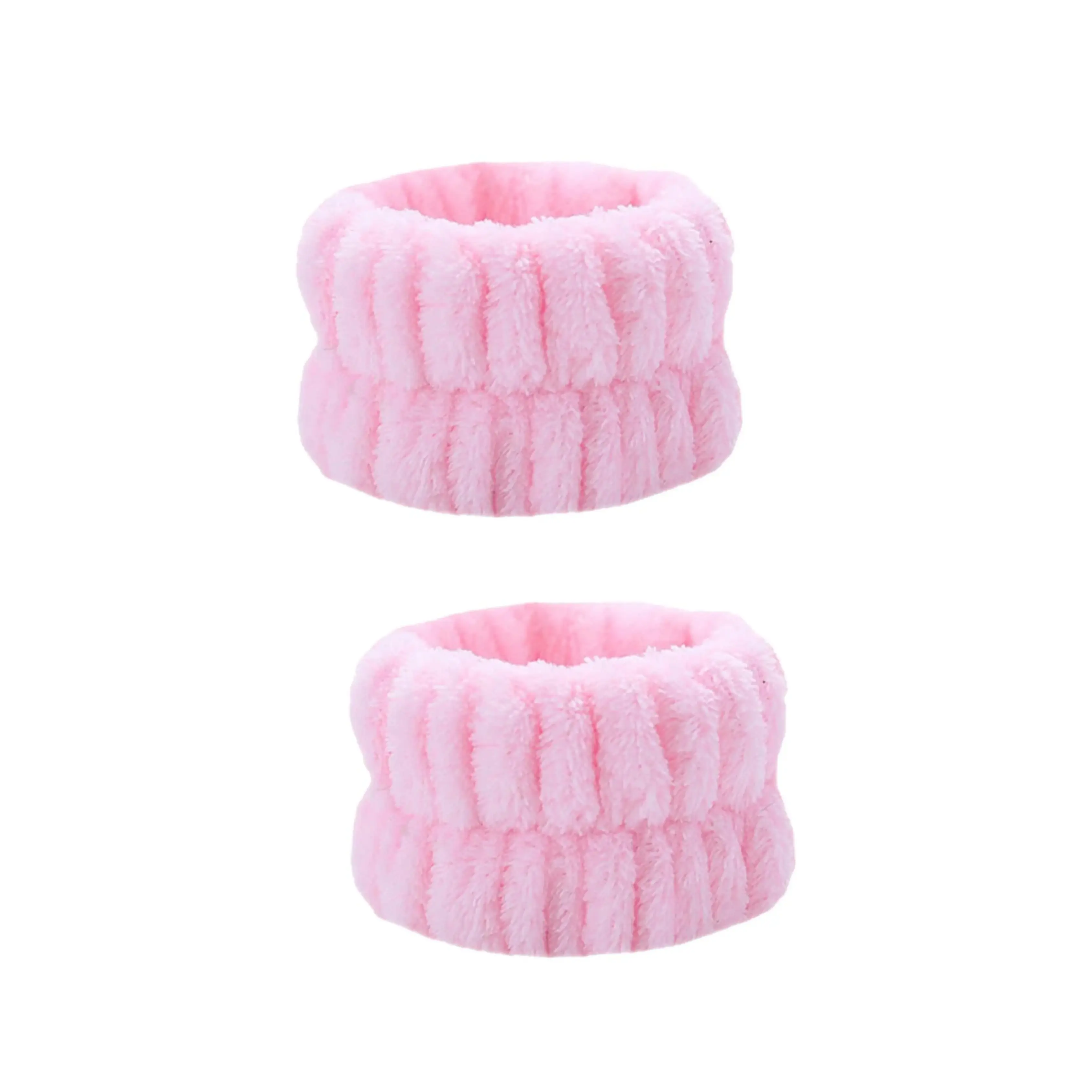 Fluffy Water-absorbing Banddage. Riešo juostelės veido prausimui Beza home