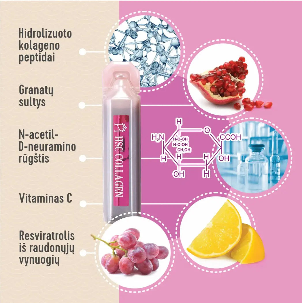 Hokkaido Collagen Premium. Gyvas jūrinės kilmės kolagenas N5 Soware International Co.Ltd.