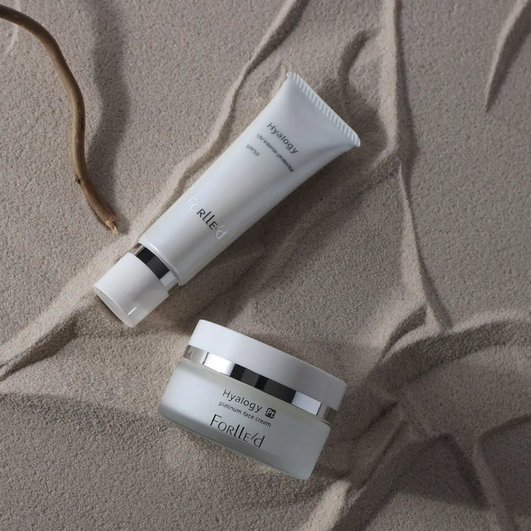 Hyalogy P-effect UV Intense Protector Saulės apsauginis kremas SPF50 veidui, 30 ml Forlle&