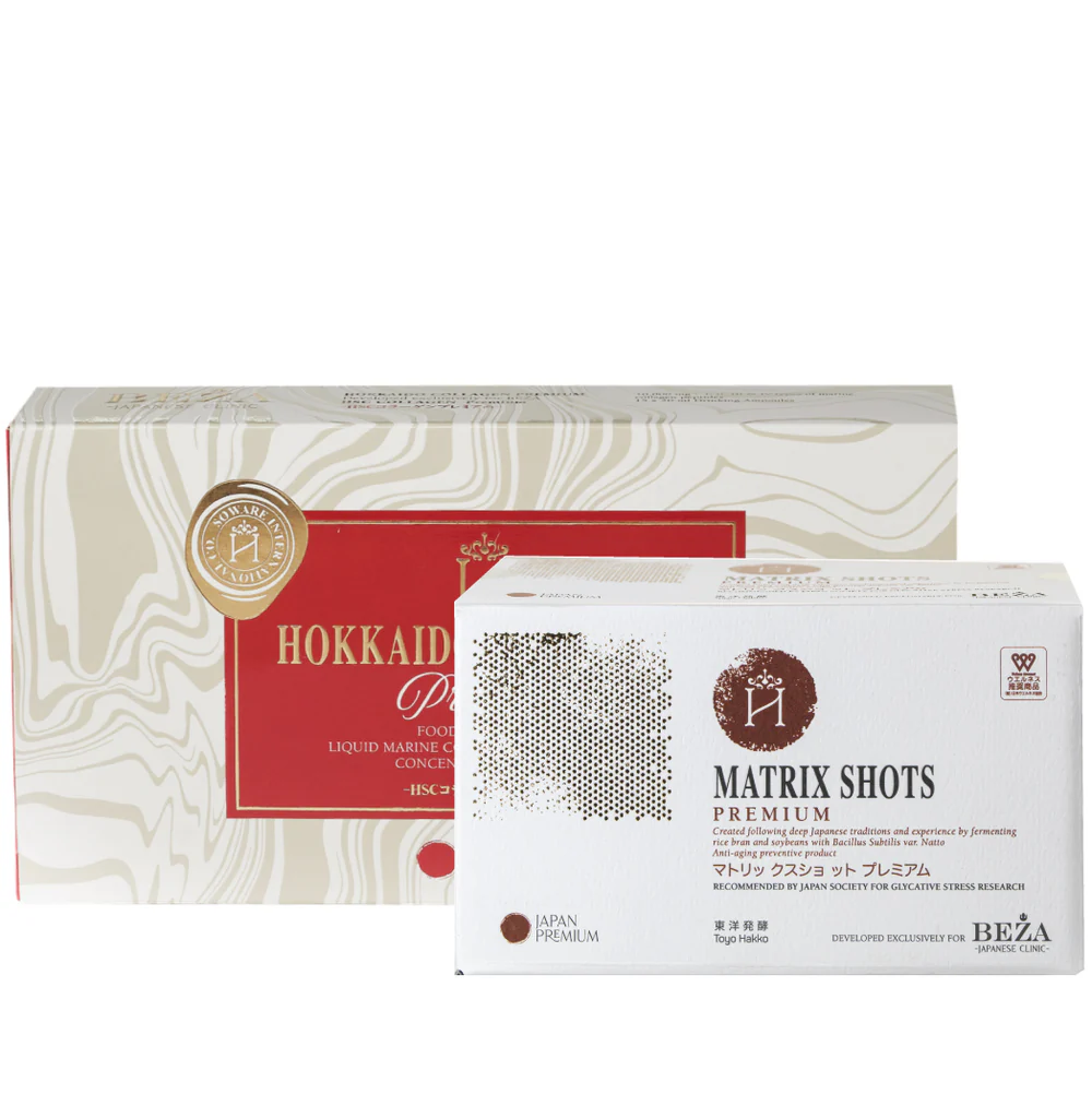 Harmony Longevity ilgaamžiškumo papildų programa. Matrix Premium ir Hokkaido kolagenas + DOVANA