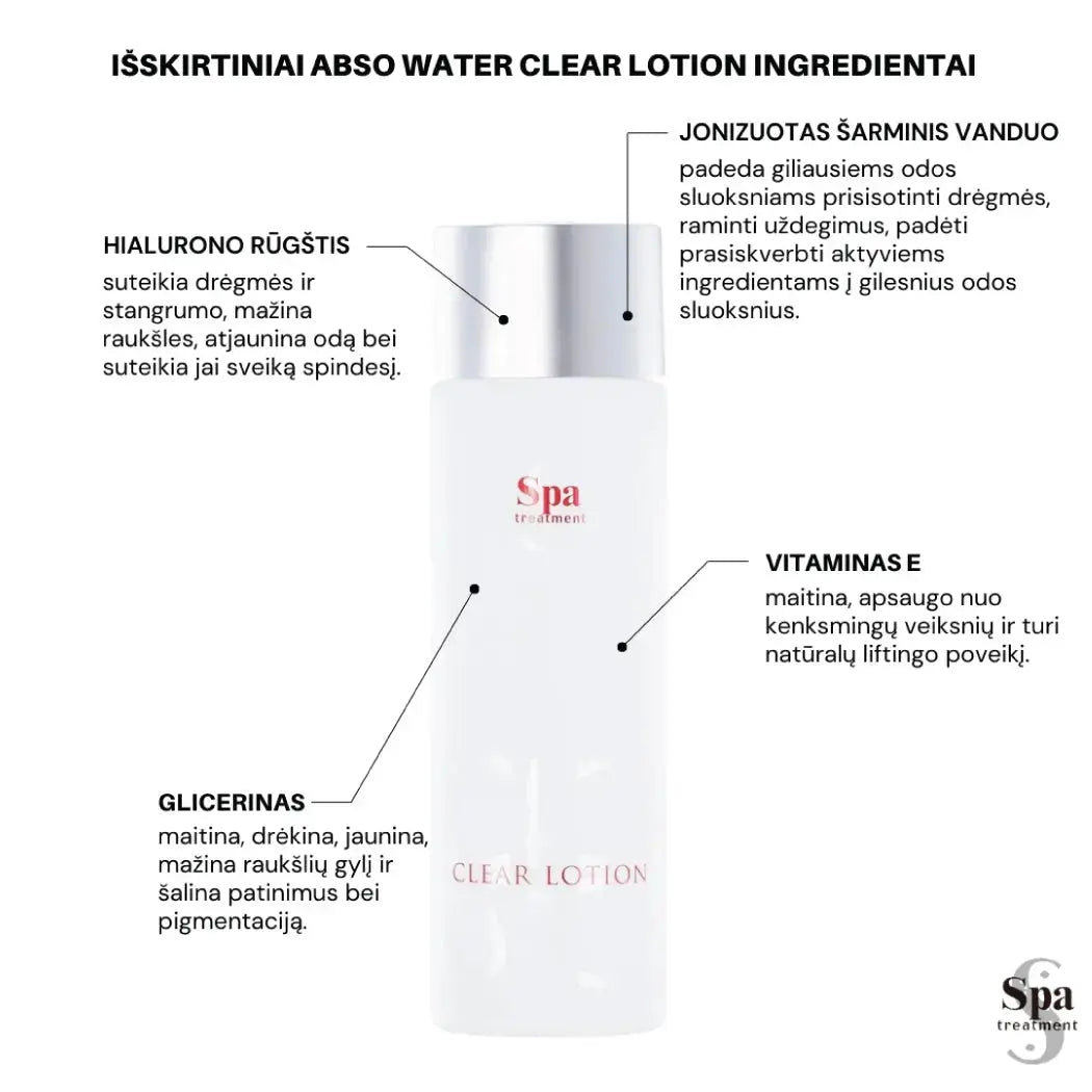 Spa Treatment ABSO kosmetikos priežiūros rinkinys sausai odai Spa Treatment