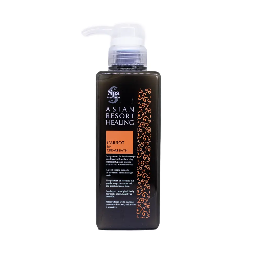 Spa Treatment Hair Cream – Carrot kremas galvos odai ir plaukams. Maitina ir stiprina, 400 ml Spa Treatment