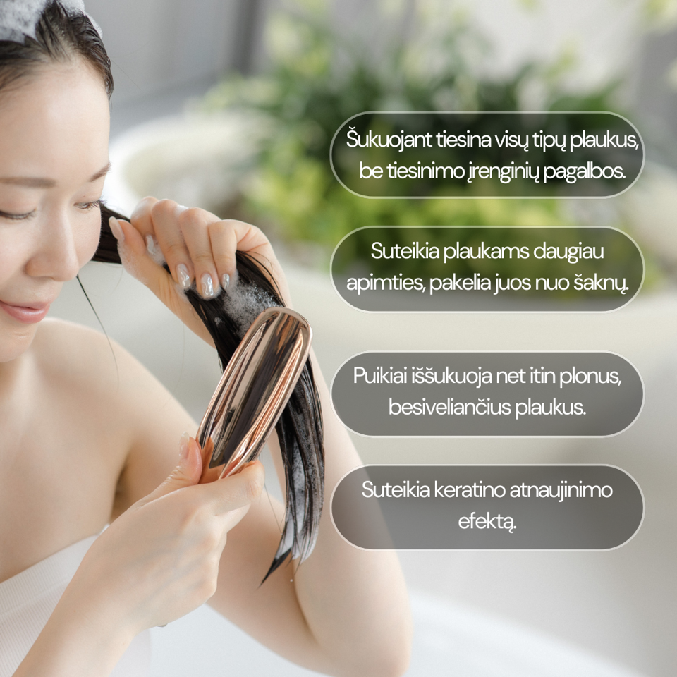 S-Heart-S Premium Long Gift box plaukų šukos Dr. Scalp