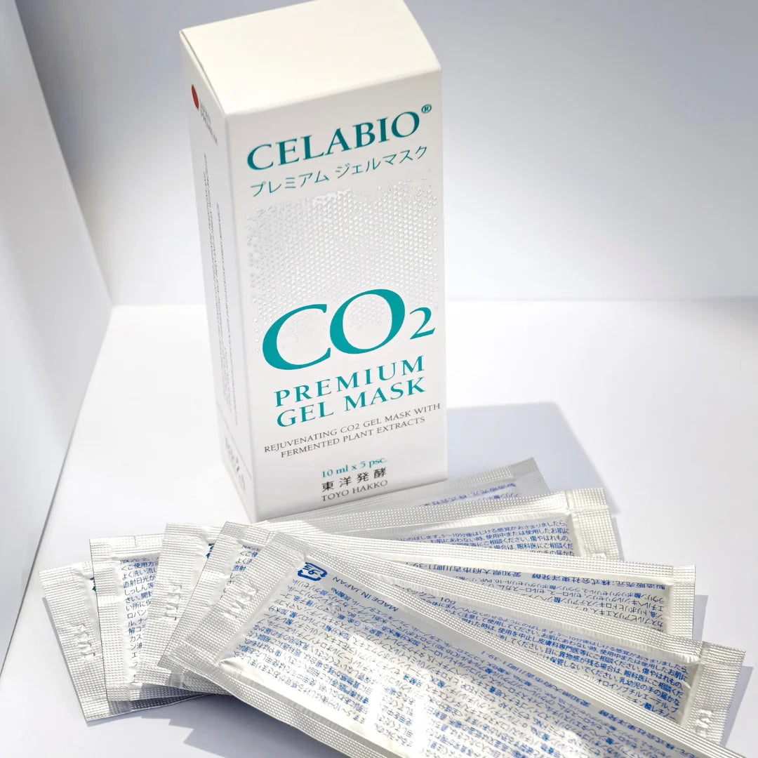 CELABIO CO₂ – Japanese foaming gel mask for skin radiance