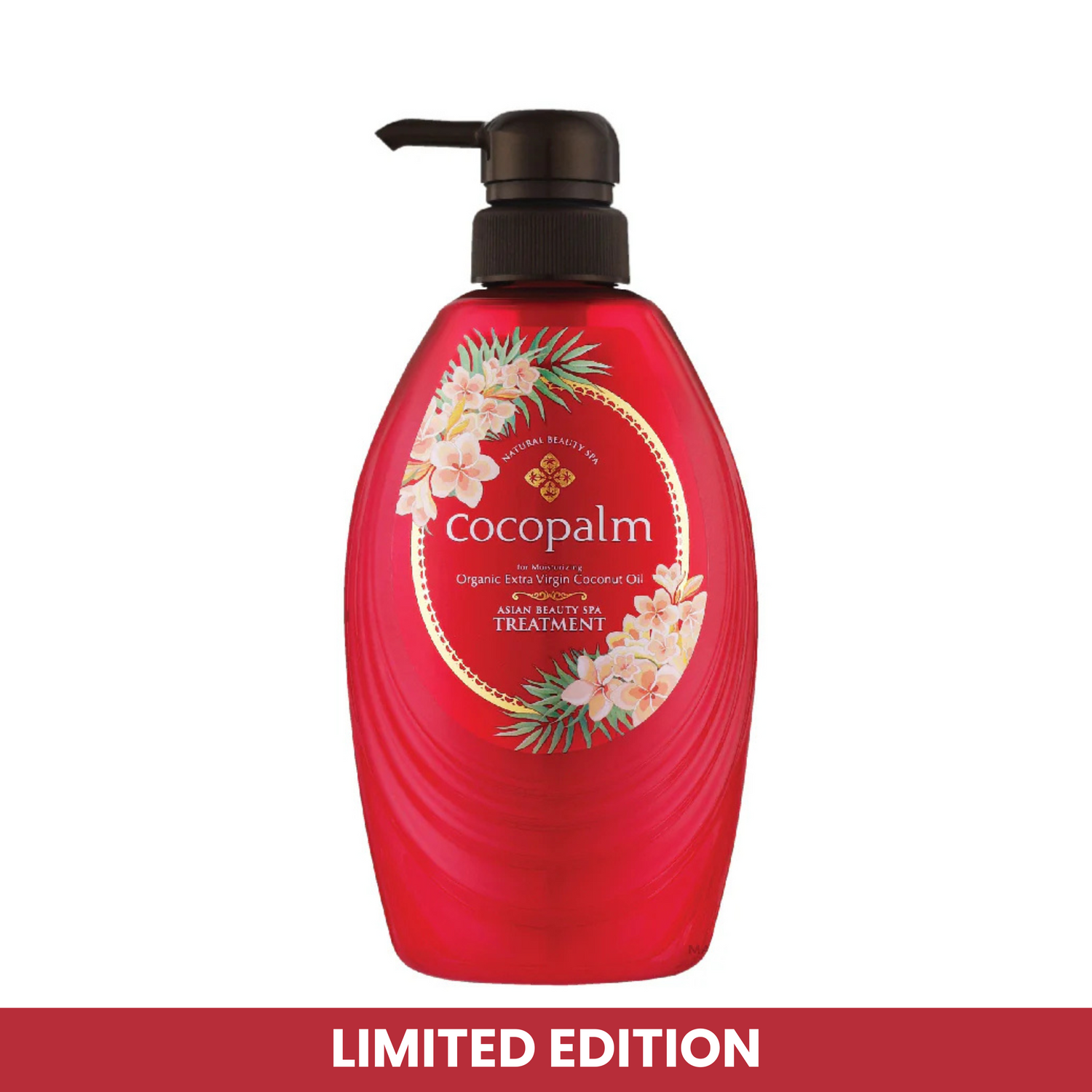 Cocopalm Asian Spa kondicionierius su Azijos augalų ekstraktais plaukų žvilgesiui atkurti, 480 ml Coco Palm