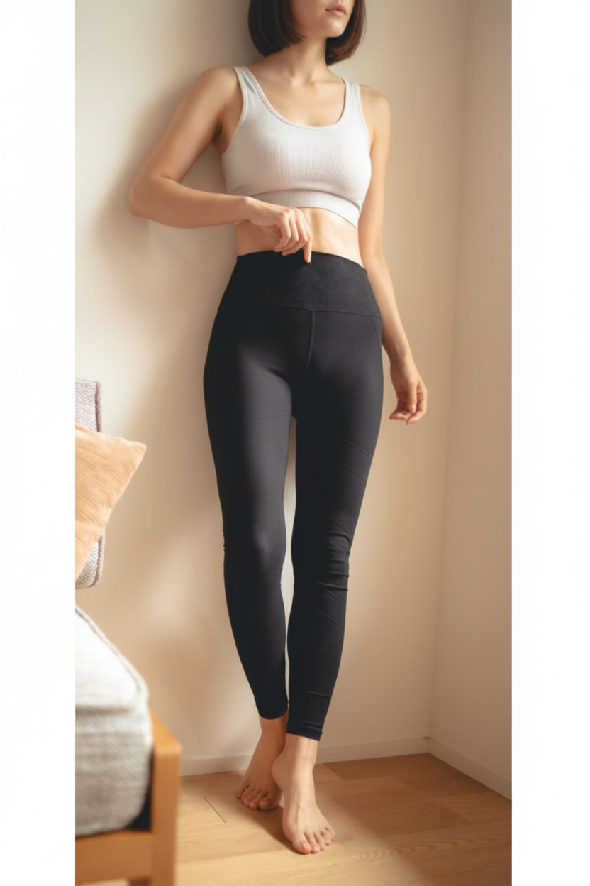 FEALENA Body Fit Leggings. Japanese taping leggings coated with ionized minerals