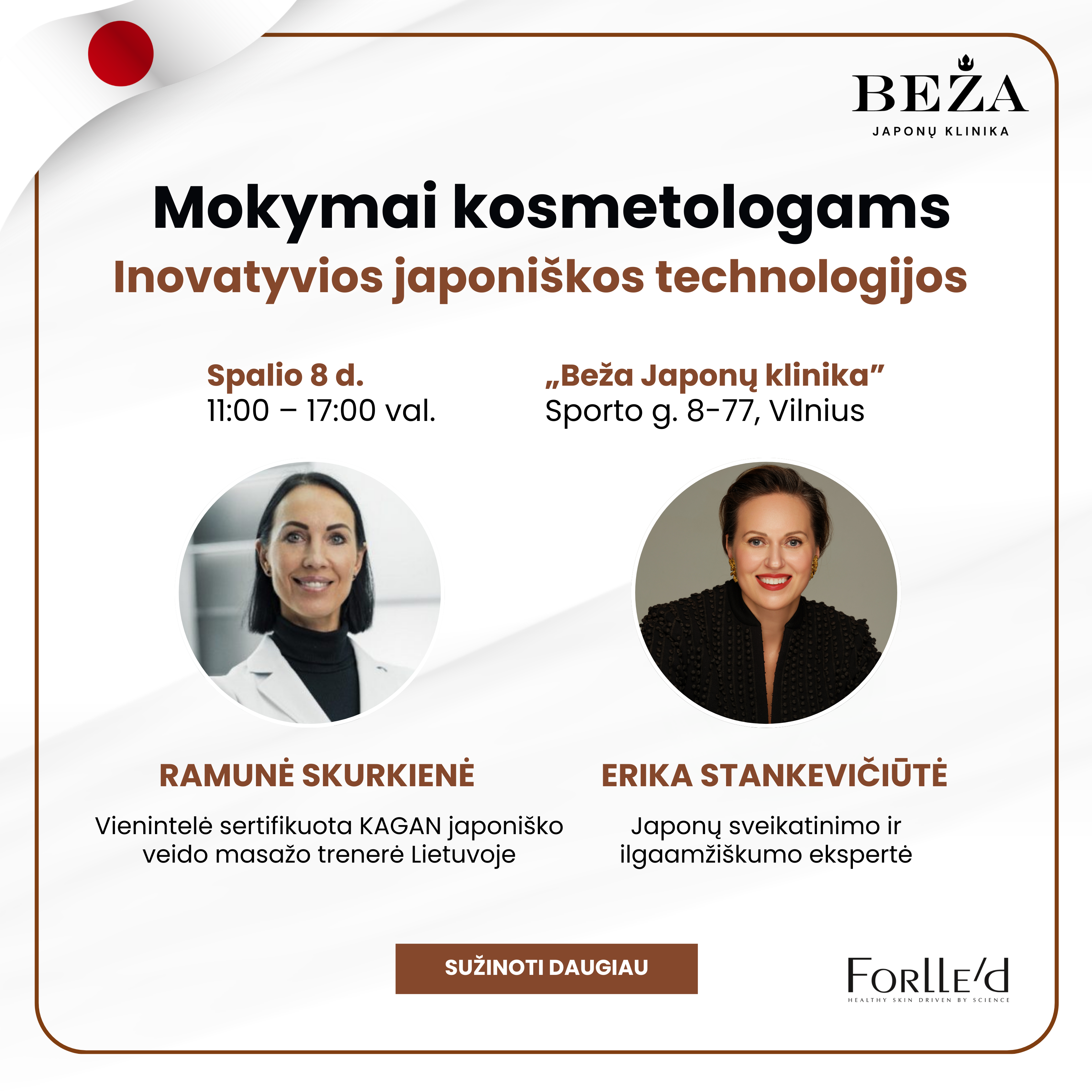 „FORLL‘ED“ JAPONŲ PROFESIONALI KOSMECEUTIKA BEŽA