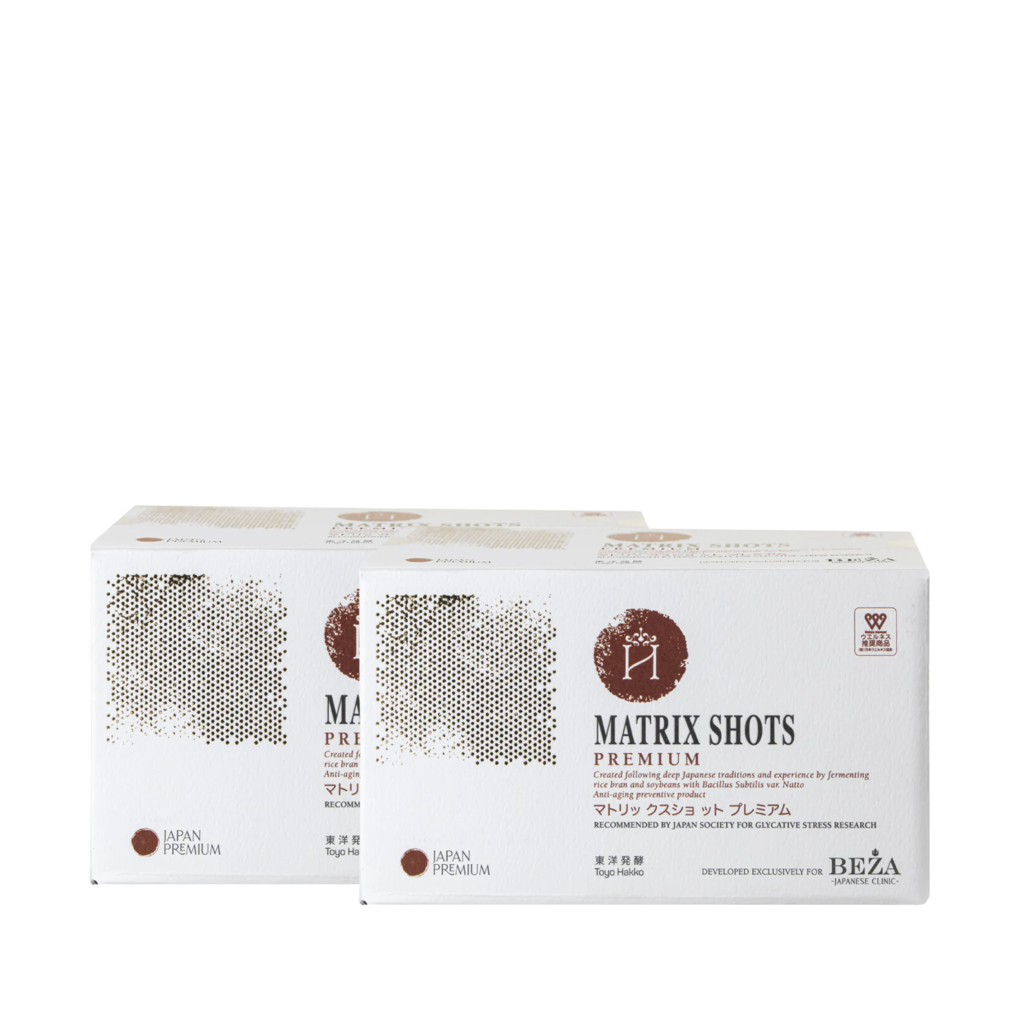 MATRIX PREMIUM SHOTS – Fermented Rice Husk and Soybean (Natto) Extract, 30 x 10 ml