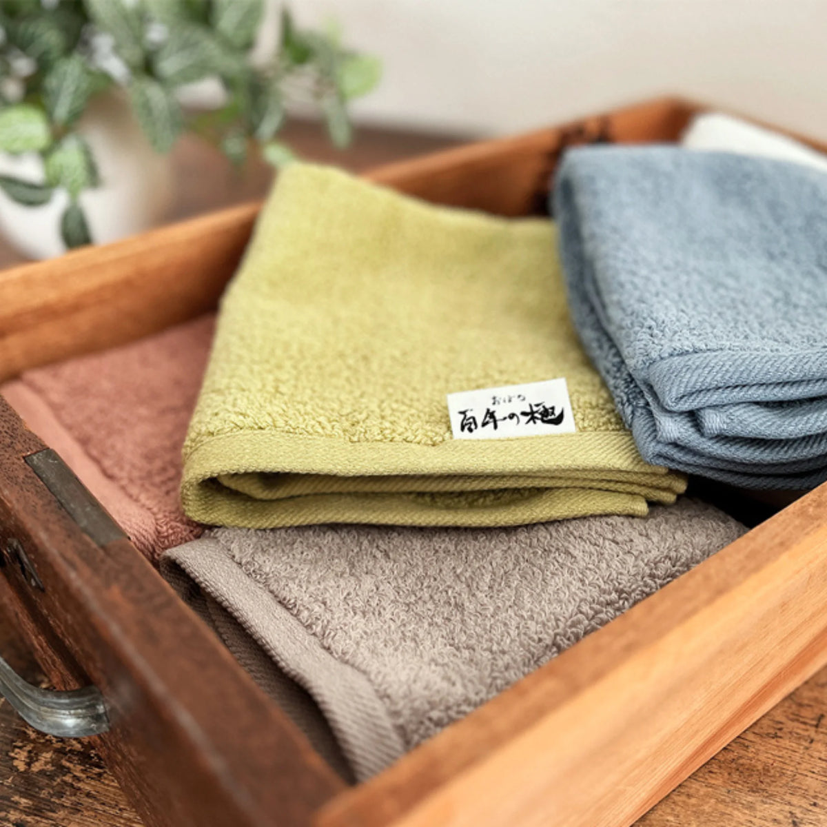 OBORO Hyakunen Kiwami Towel. Japoniškas šimtmečio meistrystės rankų rankšluostis