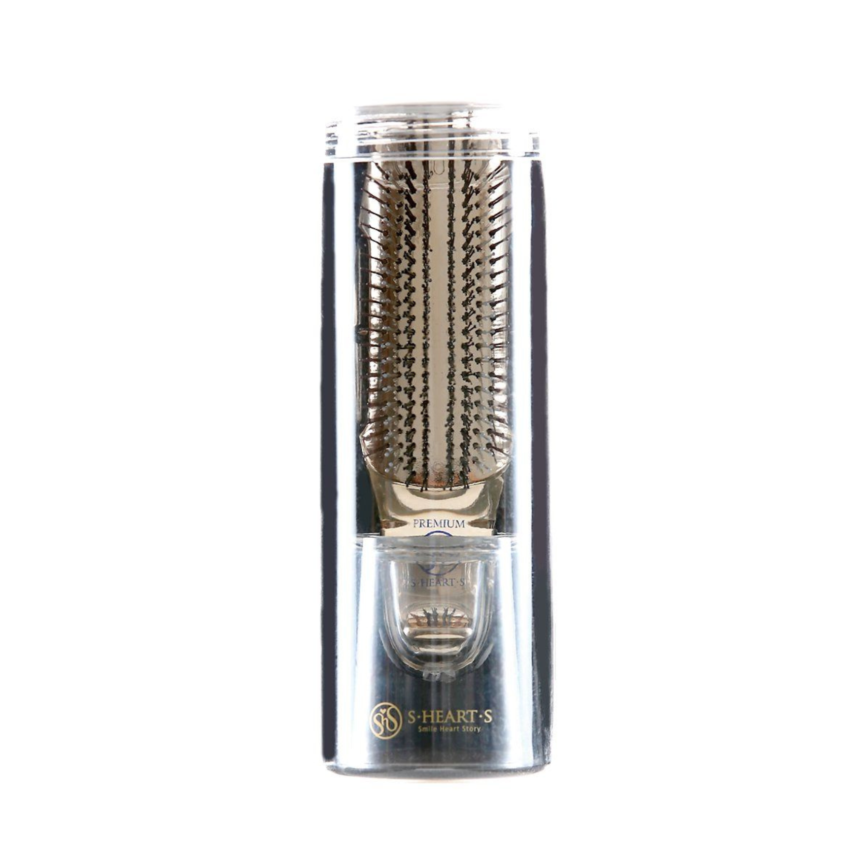 S-Heart-S Scalp Brush World Short plaukų šukos su stoveliu S-Heart-S
