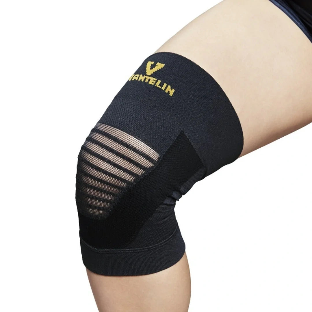 Kowa Vantelin Thermal Knee Support. Japanese therapeutic taping and heat technology for the knee joint