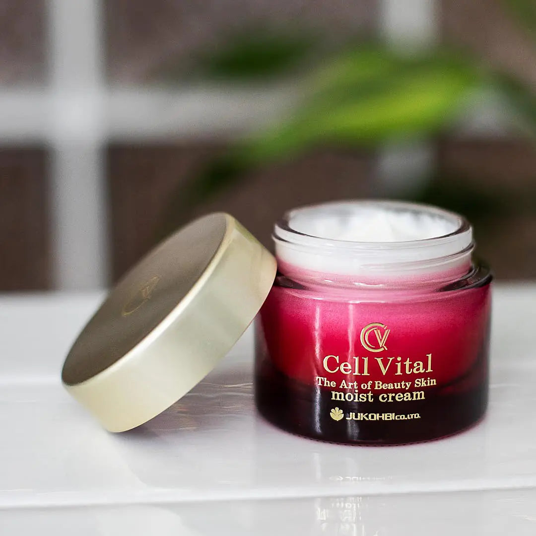 Cell Vital Moist Cream - jauninantis veido kremas su peptidais, 50 g Jukohbi