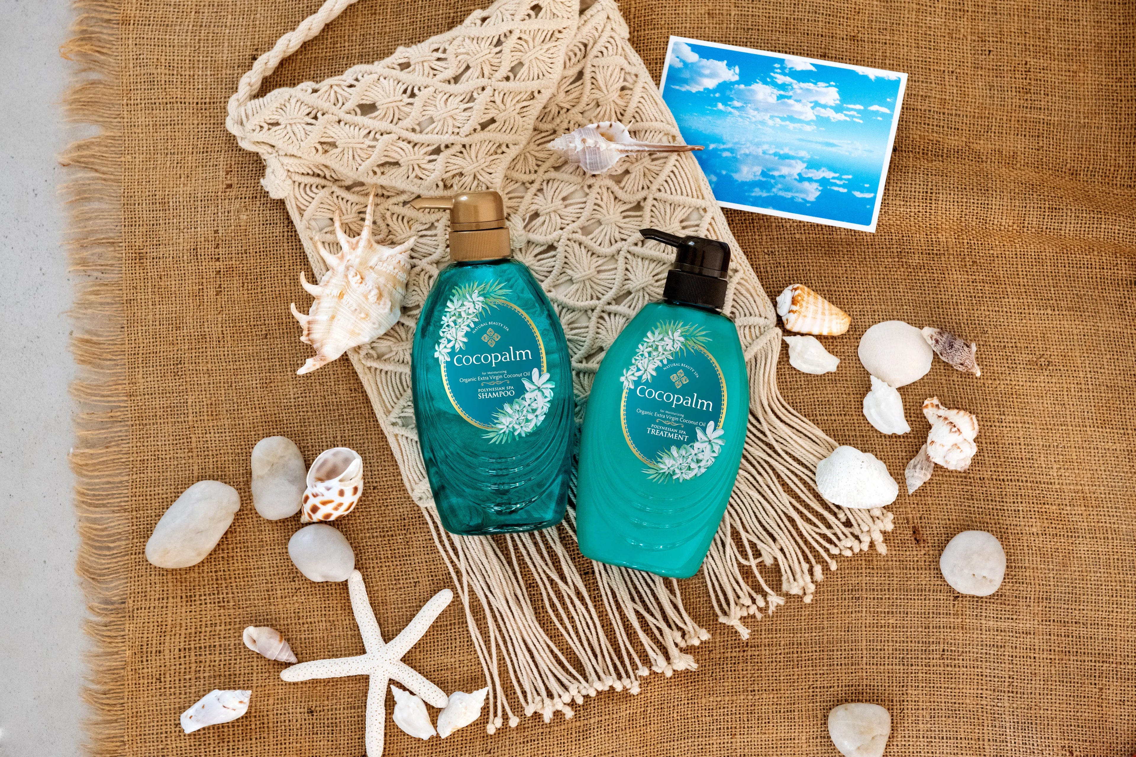 Cocopalm Polinezietiškas Drėkinamasis Plaukų Kondicionierius, 480 ml Bea Familia