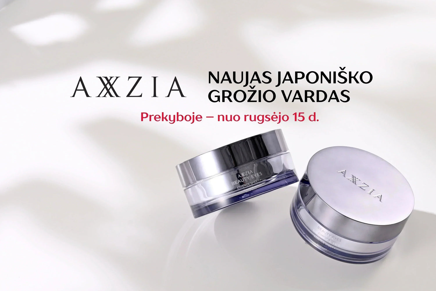 Nauja grožio mada iš Japonijos: AXXZIA nuo rugsėjo 15 d. jau pas mus