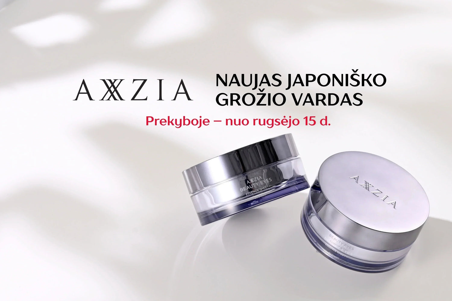Nauja grožio mada iš Japonijos: AXXZIA nuo rugsėjo 15 d. jau pas mus