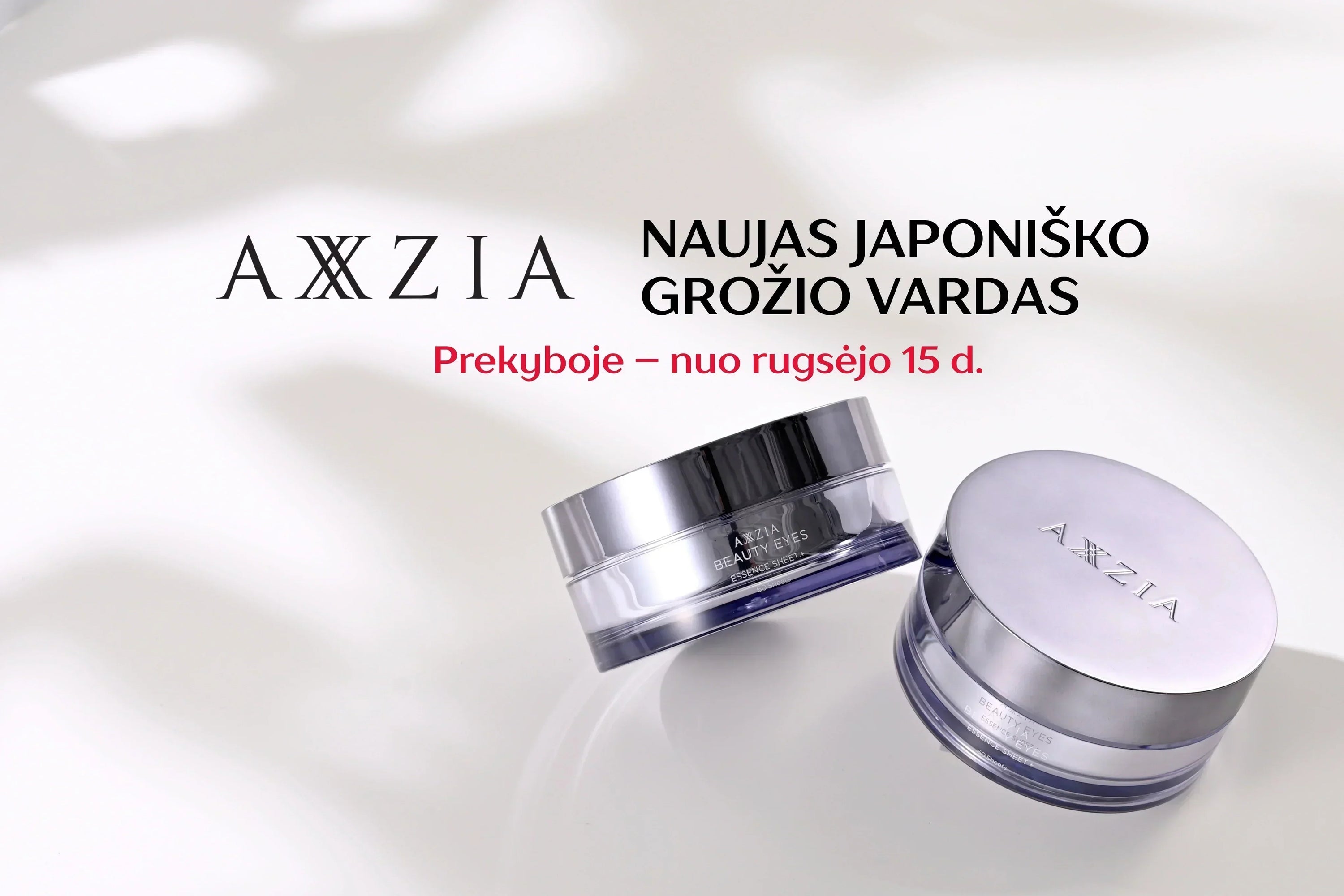 Nauja grožio mada iš Japonijos: AXXZIA nuo rugsėjo 15 d. jau pas mus