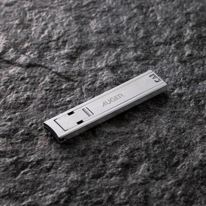 AUGER Nail Clipper Leaf. Nagų karpiklis-gnybtukas su dilde