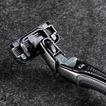 AUGER System Razor Combo Pack. Skustuvo rinkinys su keičiamomis galvutėmis-peiliukais Beza home