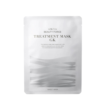 AXXZIA Beauty Force Treatment Mask GK – raminamoji ir drėkinamoji lakštinė veido kaukė, 1 vnt