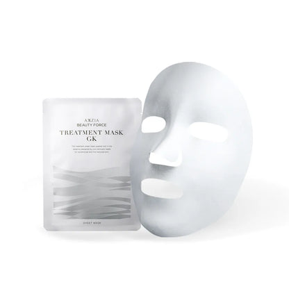 AXXZIA Beauty Force Treatment Mask GK – raminamoji ir drėkinamoji lakštinė veido kaukė, 1 vnt