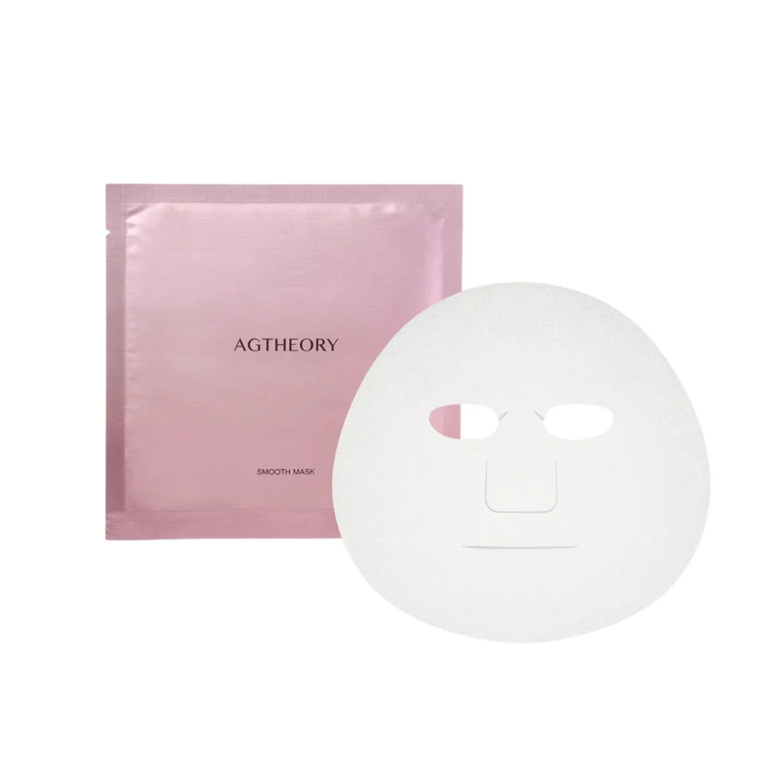 AGTHEORY SMOOTH MASK – Japanese Hydrating Sheet Mask with Collagen, Oriental Botanical Extracts and Dual Hyaluronic Acid