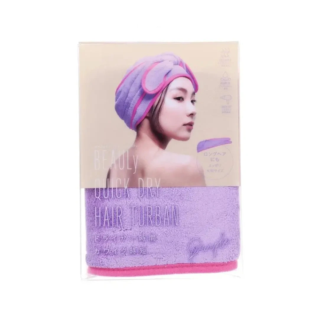 BeauLy Quick Hair Dry Turban. Minkštas plaukų turbanas