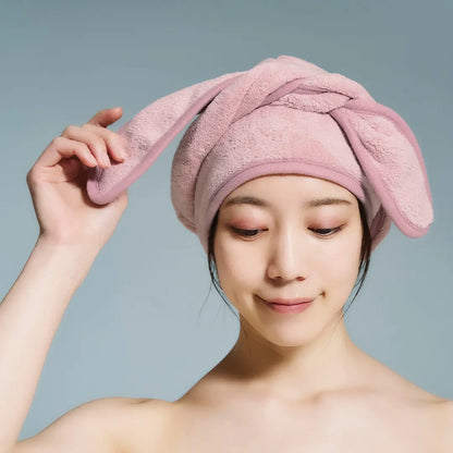 BeauLy Quick Hair Dry Turban. Minkštas plaukų turbanas