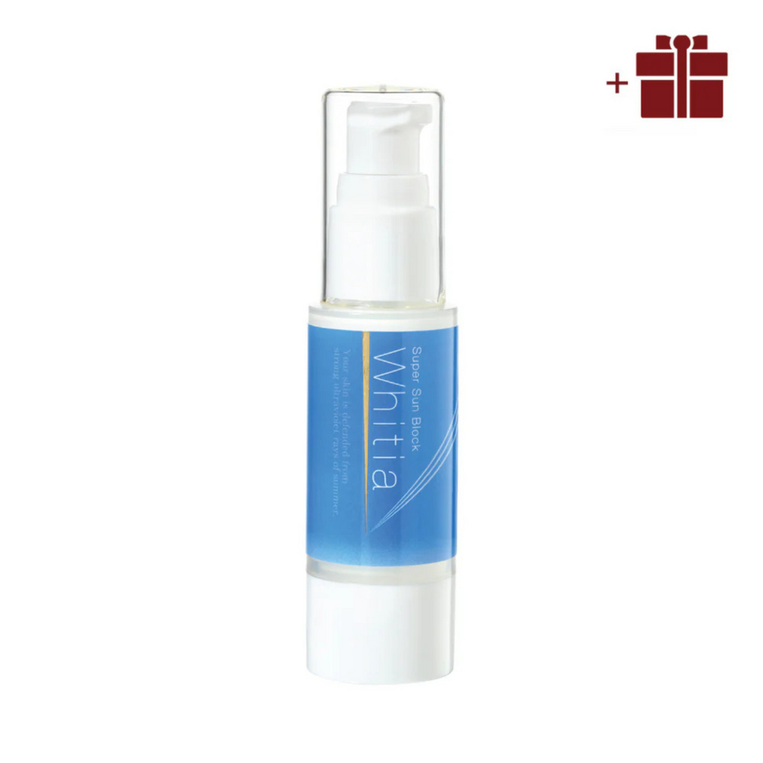 Yukobi SPF50+PA+++ Sun Block Whitia - apsauga nuo saulės su placenta, 30 ml + DOVANA YUKOBI