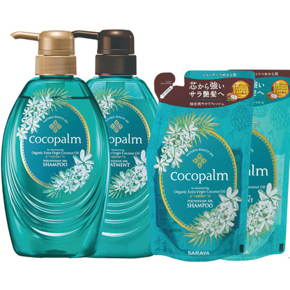 Cocopalm Polinezietiškas Spa rinkinys plaukams su mentoliu Beža Familia