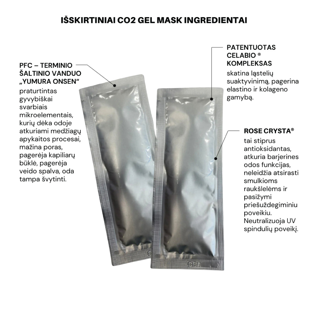 DOVANA Celabio CO2 Gel Mask BEŽA