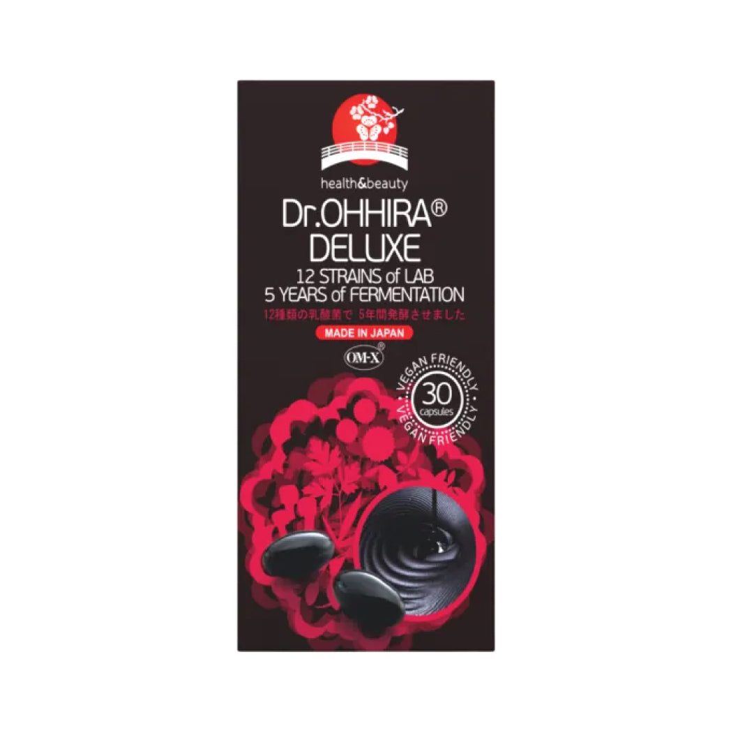 Dr.OHHIRA® DELUXE 5 metus fermentuotas 12 rūšių probiotikų, gyvybingų bakterijų kompleksas N30 BioBank Co.Ltd.