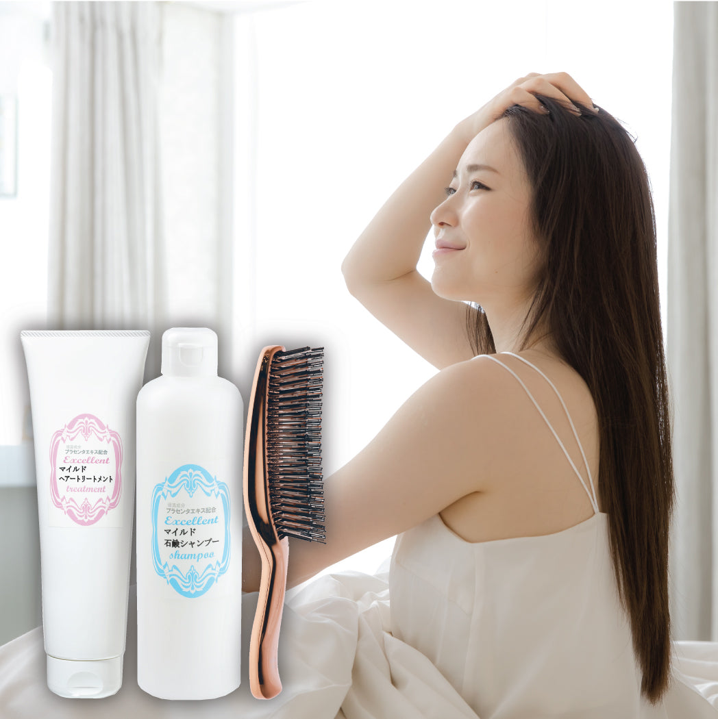 Placental Hair Longevity. Placentinė plaukų atstatymo programa su fermentuotais antioksidantais  + DOVANA YUKOBI