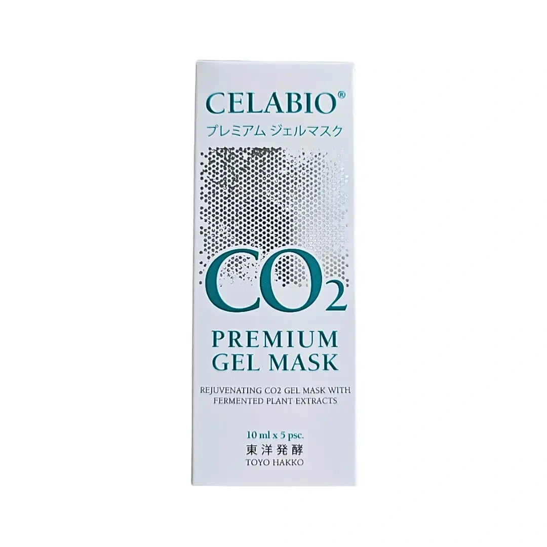 CELABIO CO₂ – japoniška putojanti gelio kaukė odos švytėjimui
