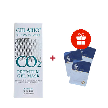 CELABIO CO₂ – japoniška putojanti gelio kaukė odos švytėjimui Toyo Hakko