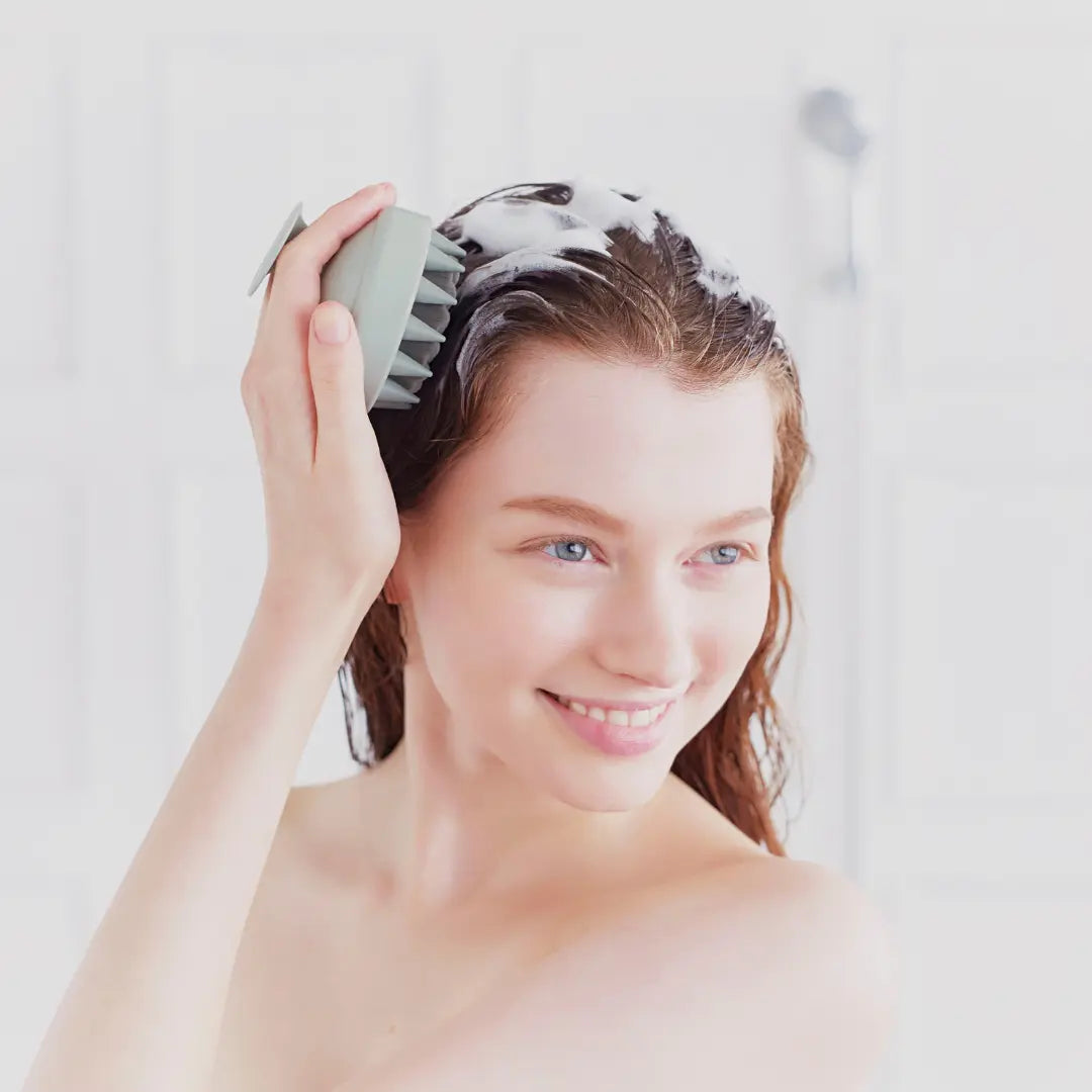 Cogit BeauR W Scalp Care Brush. Galvos odos valymo ir masažo šepetys Beza home