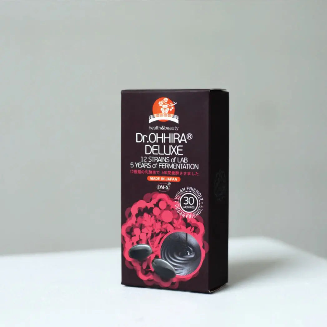 Dr.OHHIRA® DELUXE 5 metus fermentuotas 12 rūšių probiotikų, gyvybingų bakterijų kompleksas Ohhira