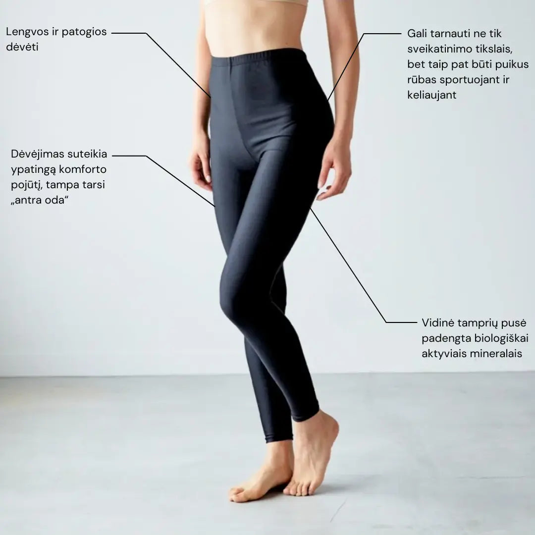 FEALENA japoniškos koreguojančios tamprės, padengtos jonizuotais mineralais Fealena